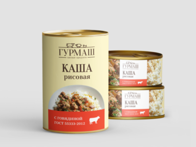 Каша рисовая с говядиной