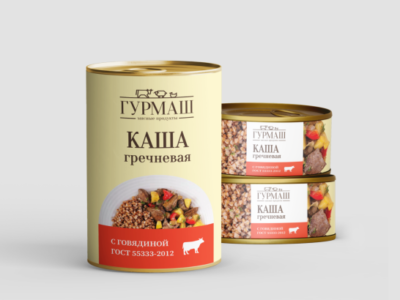 Каша гречневая с говядиной